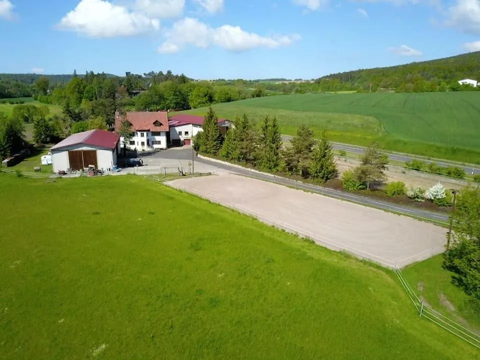Grosse Ferienwohnung Auf Dem Pferdehof Naehe Bamberg, Coburg, Schweinfurt Burgpreppach